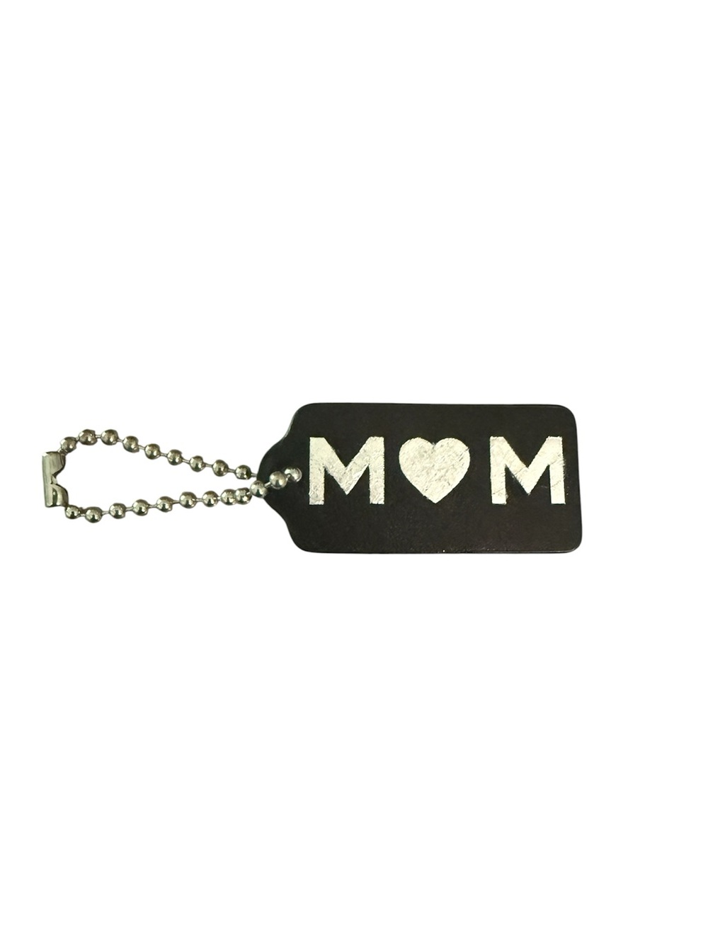 Coach Black Leather Custom MOM Hangtag - Picture 3 of 3